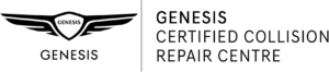 Genesis certified repair shop logo